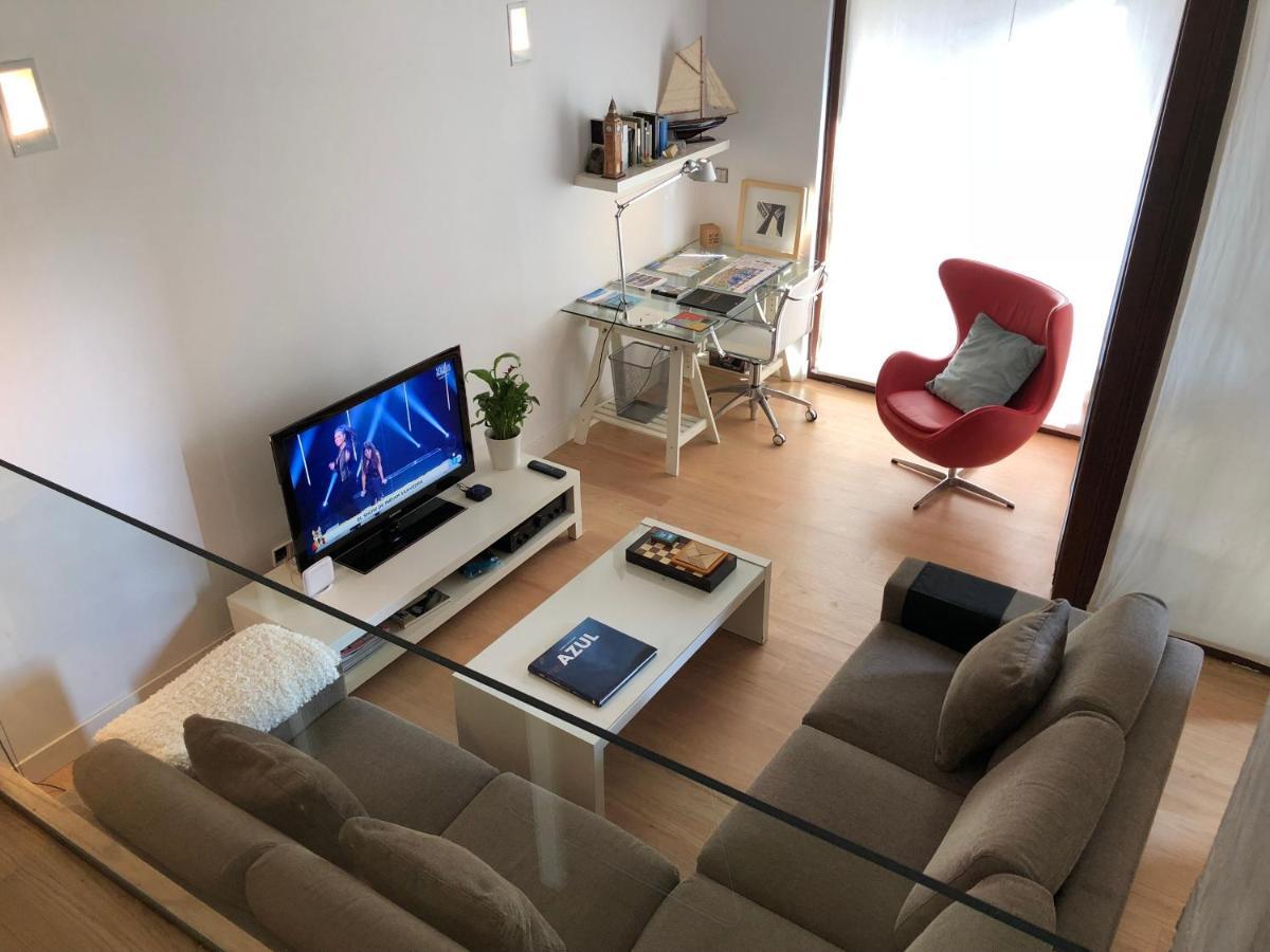 Apartamento Loft en Getxo junto al puente colgante, Bilbao. Exterior foto