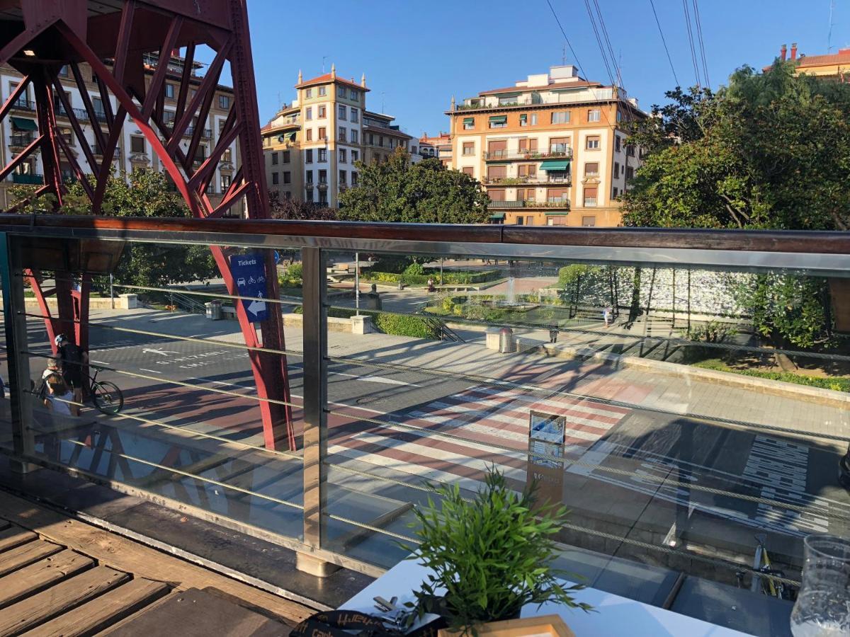 Apartamento Loft en Getxo junto al puente colgante, Bilbao. Exterior foto